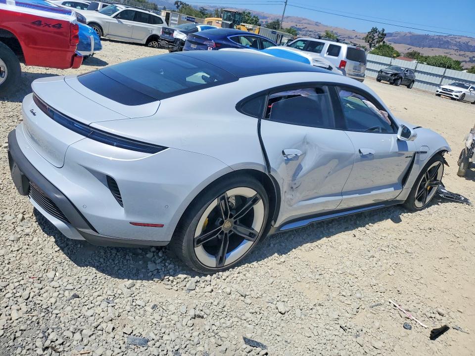 2025 Porsche VIN WP0AC2Y18SSA55567 COPART salvage auction — FRONT END, Ca - Salvage Certificate, sold $56,000 on 2026-08-11 (photo 3)