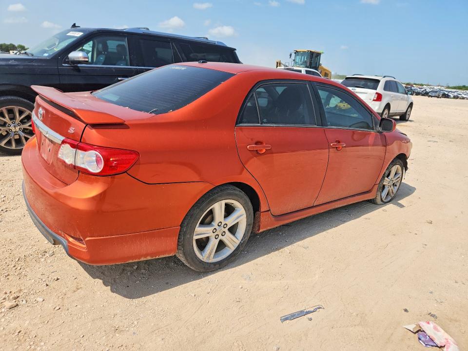 2013 Toyota Corolla VIN 2T1BU4EE3DC087431 COPART salvage auction — FRONT END, Tx - Certificate Of Title, sold $975 on 2026-07-04 (photo 3)