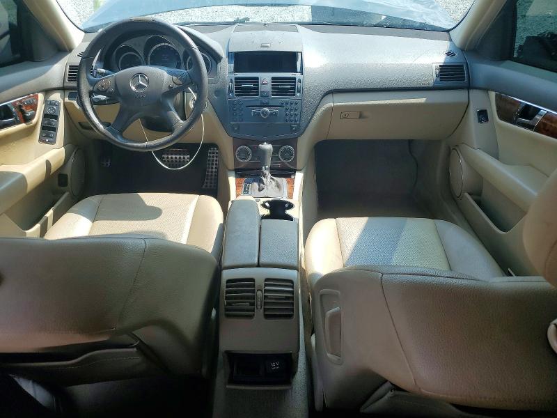 2010 Mercedes-benz C-klasse VIN WDDGF8BBXAR106775 COPART salvage auction — FRONT END, SC - CERT OF TITLE-SALVAGE, sold $525 on 2026-08-17 (photo 8)