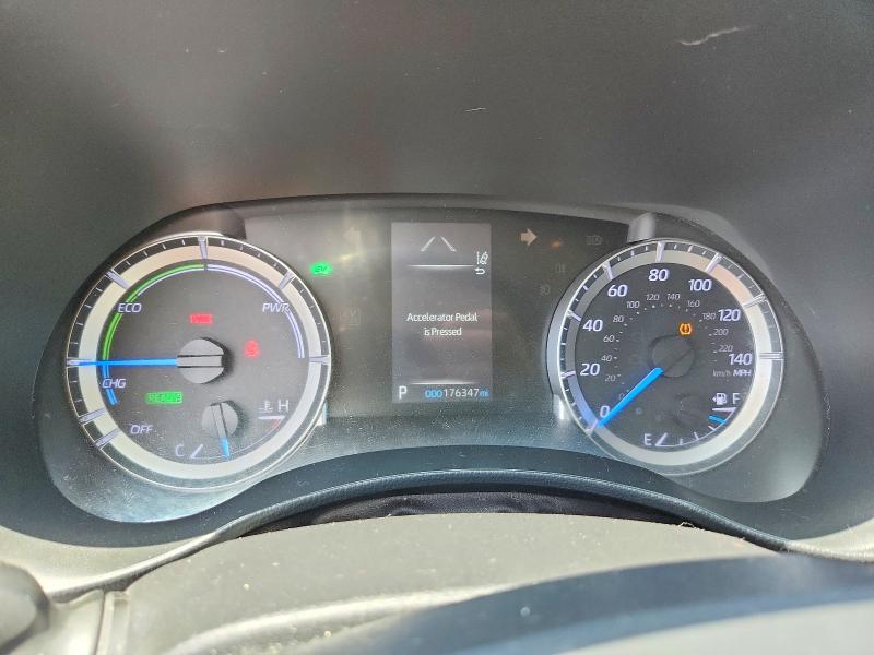 2022 Toyota Highlander hybrid VIN 5TDBBRCH9NS555235 COPART salvage auction — FRONT END, Ok - Certificate Of Title, sold $16,000 on 2026-07-22 (photo 9)
