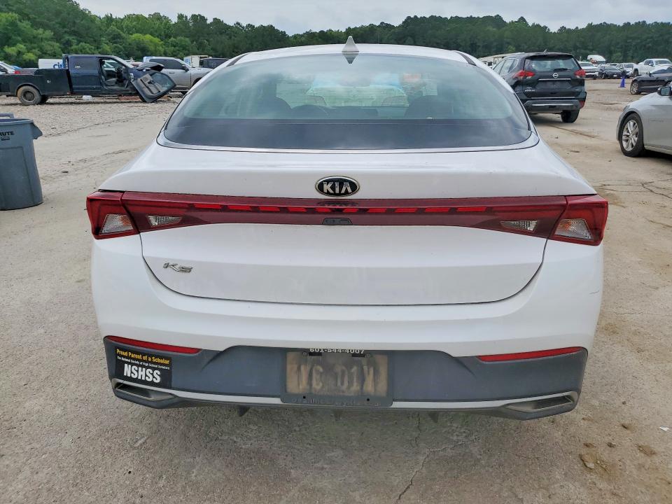 2021 Kia K5 VIN 5XXG24J20MG040843 COPART salvage auction — FRONT END, Ms - Cert Of Title-Salvaged, sold $3,650 on 2026-07-17 (photo 6)