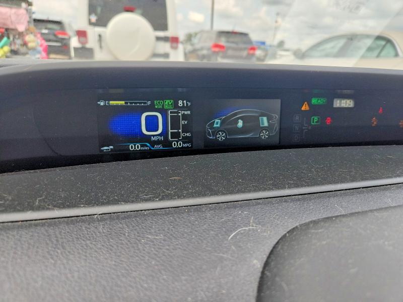 2020 Toyota Prius VIN JTDKARFP4L3143308 COPART salvage auction — FRONT END, Mi - Cert Of Title-Salvage Vehicle, sold $3,050 on 2026-07-31 (photo 9)