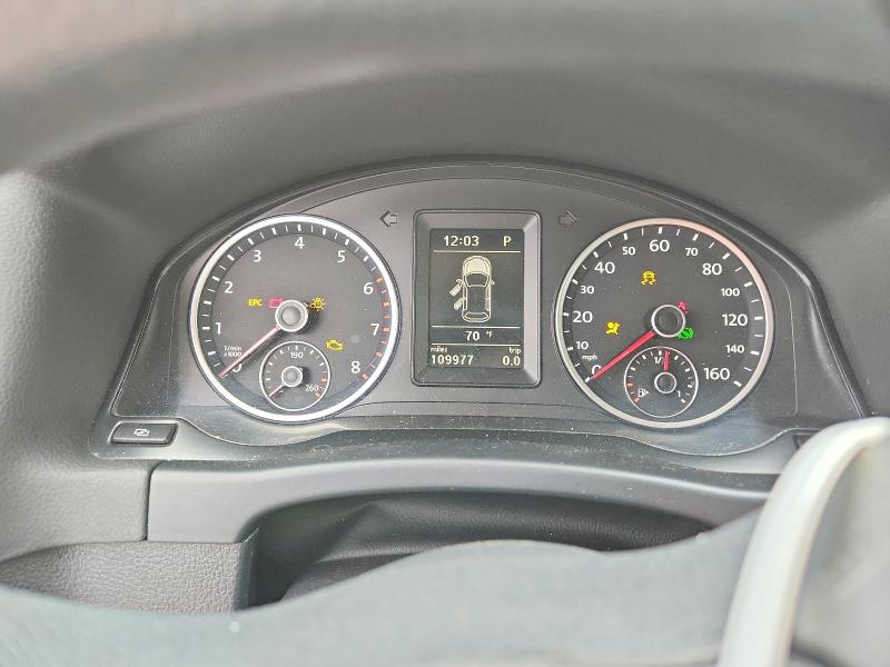 2012 Volkswagen VIN WVGAV7AX7CW524852 COPART salvage auction — FRONT END, In - Cert Of Title-Salvage Title, sold $60 on 2026-08-17 (photo 9)