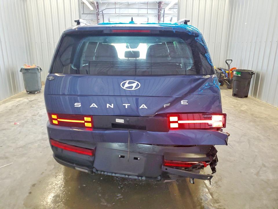 2025 Hyundai Santa fe VIN 5NMP24GL4SH081135 COPART salvage auction — REAR END, Nc - Dealer Only Clean Title, sold $8,200 on 2026-07-07 (photo 6)