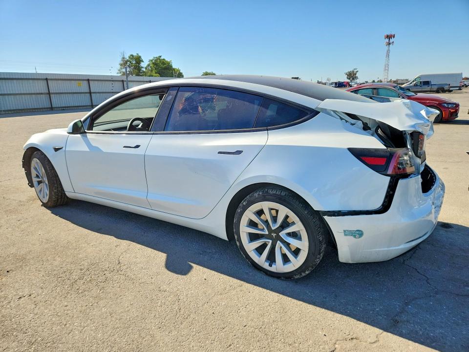 2023 Tesla Model 3 VIN 5YJ3E1EA6PF583983 COPART salvage auction — REAR END, CA - SALVAGE CERTIFICATE, sold $225 on 2026-07-24 (photo 2)