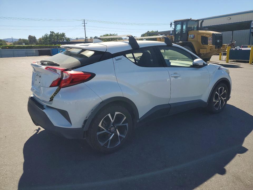 2020 Toyota C-hr VIN JTNKHMBXXL1069145 COPART salvage auction — REAR END, Ca - Salvage Certificate, sold $4,550 on 2026-07-28 (photo 3)