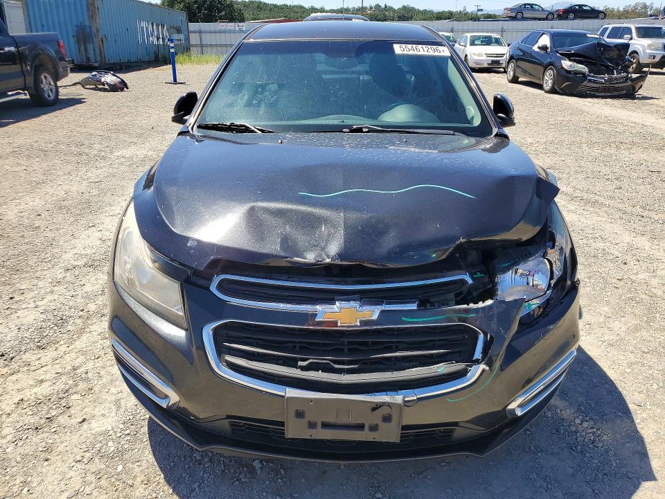 2015 Chevrolet Cruze VIN 1G1P75SZ8F7190884 COPART salvage auction — FRONT END, Ca - Salvage Certificate, sold $325 on 2026-07-10 (photo 5)
