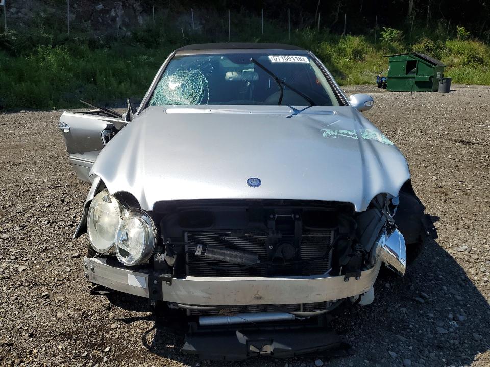 2006 Mercedes-benz Clk-class VIN WDBTK56F66T074318 COPART salvage auction — SIDE, NY - MV-907A SALVAGE CERTIFICATE, sold $475 on 2026-08-11 (photo 5)