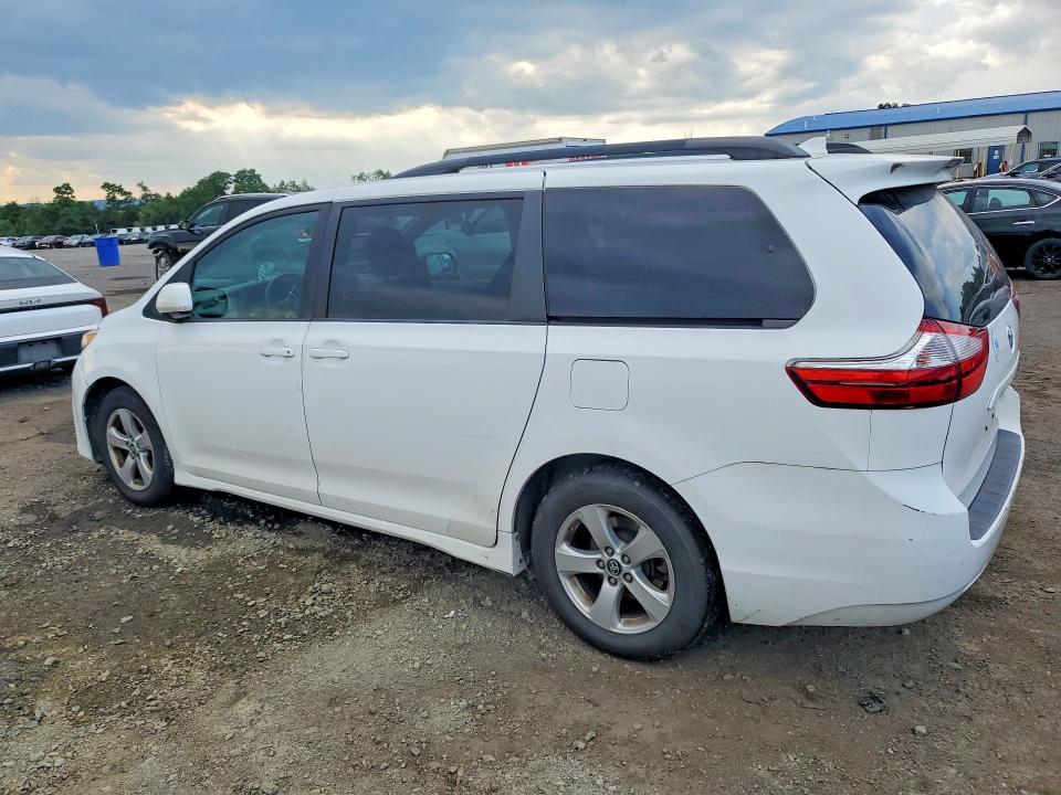 2018 Toyota Sienna VIN 5TDKZ3DC4JS905246 COPART salvage auction — MECHANICAL, Pa - Certificate Of Salvage, sold $225 on 2026-07-24 (photo 2)