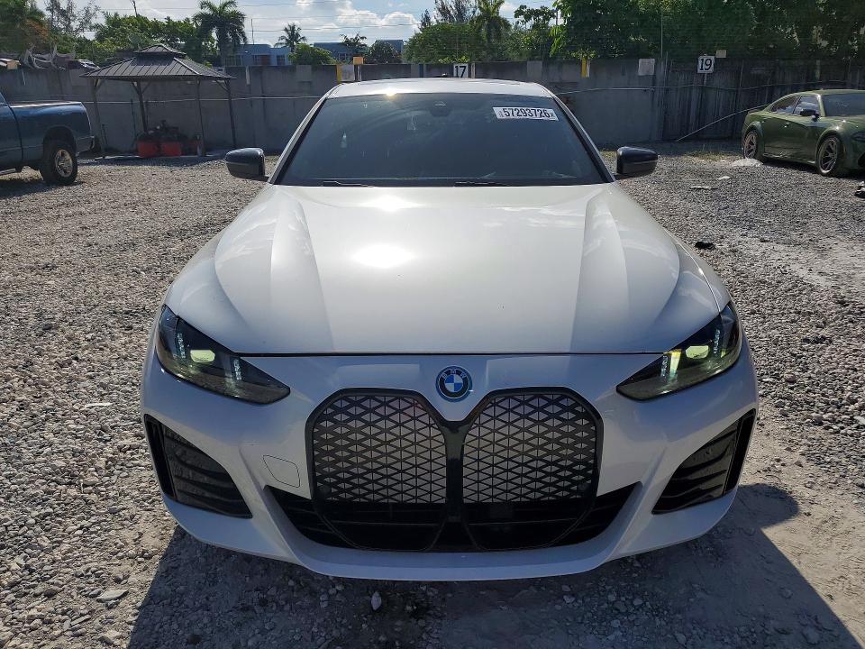 2025 BMW I4 VIN WBY23HD09SFU18662 COPART salvage auction — REAR END, Fl - Cert Of Title Slvg Rebuildable, sold $23,700 on 2026-08-28 (photo 5)