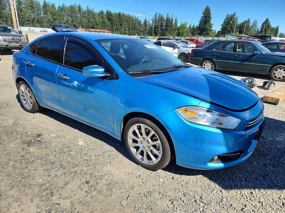 2016 Dodge Dart VIN 1C3CDFFA9GD819150 COPART salvage auction — REAR END, Wa - Bill Of Sale, sold $1,050 on 2026-07-02 (photo 4)