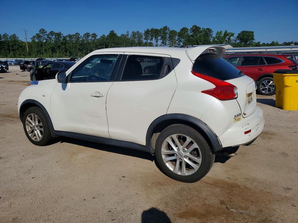 2013 Nissan Juke VIN JN8AF5MR4DT220100 COPART salvage auction — REAR END, Sc - Cert Of Title-Salvage, sold $600 on 2026-07-13 (photo 2)