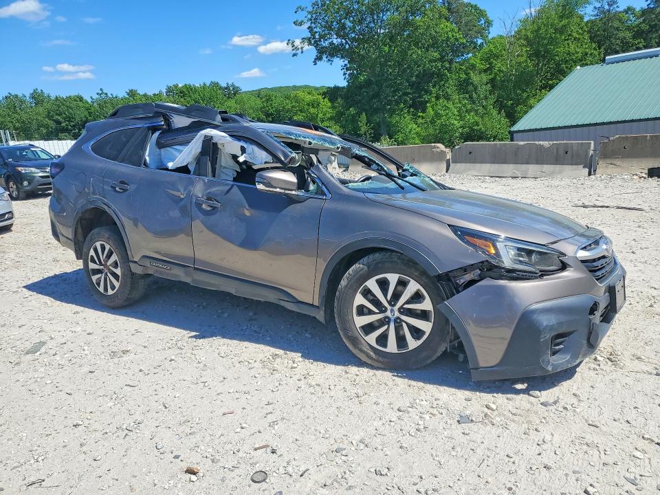 2021 Subaru VIN 4S4BTACC6M3125158 COPART salvage auction — FRONT END, Ma - Cert Of Title-Salvage, sold $200 on 2026-07-22 (photo 4)
