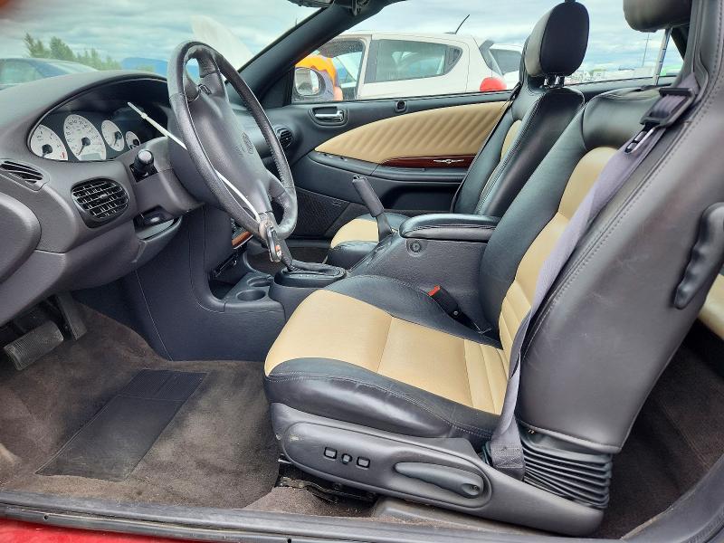1999 Chrysler Sebring VIN 3C3EL55H8XT505410 COPART salvage auction — NORMAL WEAR, Or - Certificate Of Title, sold $1,400 on 2026-07-07 (photo 7)