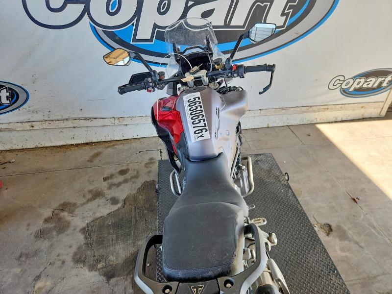 2024 Triumph motorcycle Tiger VIN SMTP24V45RTBT5468 COPART salvage auction — SIDE, TX - SALVAGE VEHICLE TITLE (P), sold $6,300 on 2026-07-23 (photo 6)