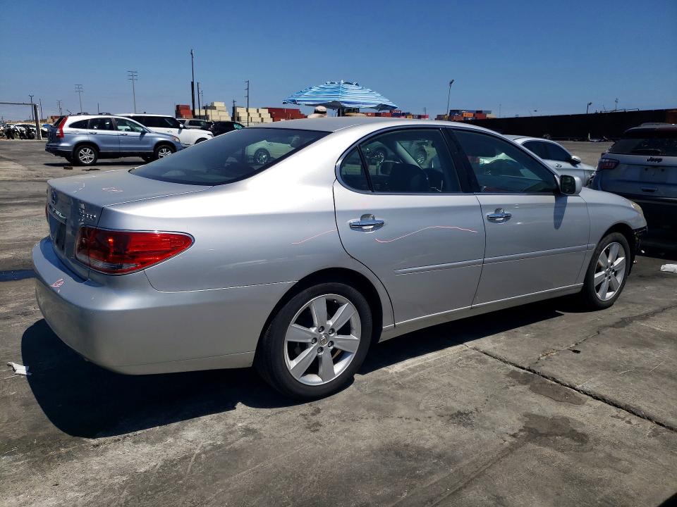 2005 Lexus Es 330 VIN JTHBA30G755058507 COPART salvage auction — FRONT END, CA - SALVAGE CERTIFICATE, sold $1,400 on 2026-07-17 (photo 3)