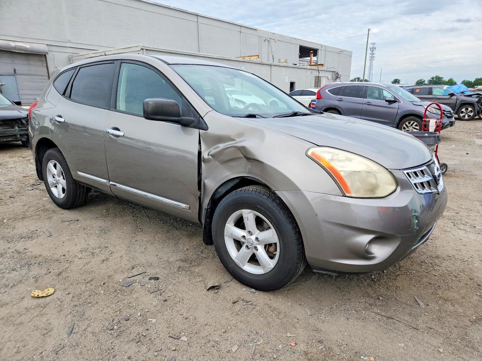 2012 Nissan VIN JN8AS5MT9CW266641 COPART salvage auction — FRONT END, VA - CERT OF TITLE - SALVAGE, sold $450 on 2026-07-08 (photo 4)