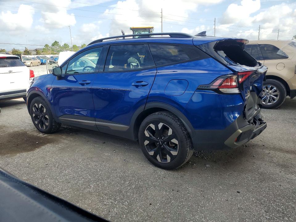 2023 Kia Sportage VIN 5XYK6CAF7PG006037 COPART salvage auction — REAR END, Fl - Cert Of Title Slvg Rebuildable, sold $7,000 on 2026-07-17 (photo 2)