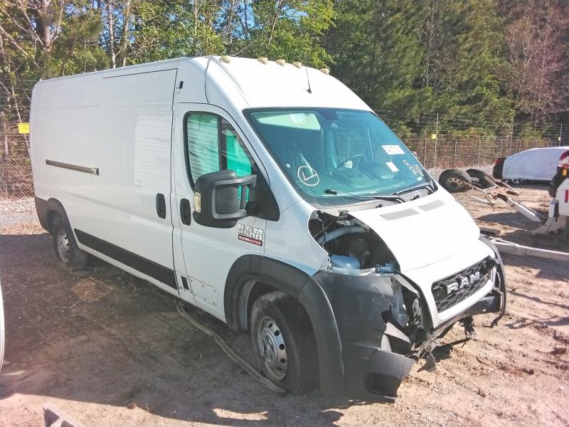 2021 Ram Promaster 2500 VIN 3C6LRVDG1ME590799 COPART salvage auction — FRONT END, Md - Cert Of Salvage > 75% Damage, sold $1,850 on 2026-07-28 (photo 4)