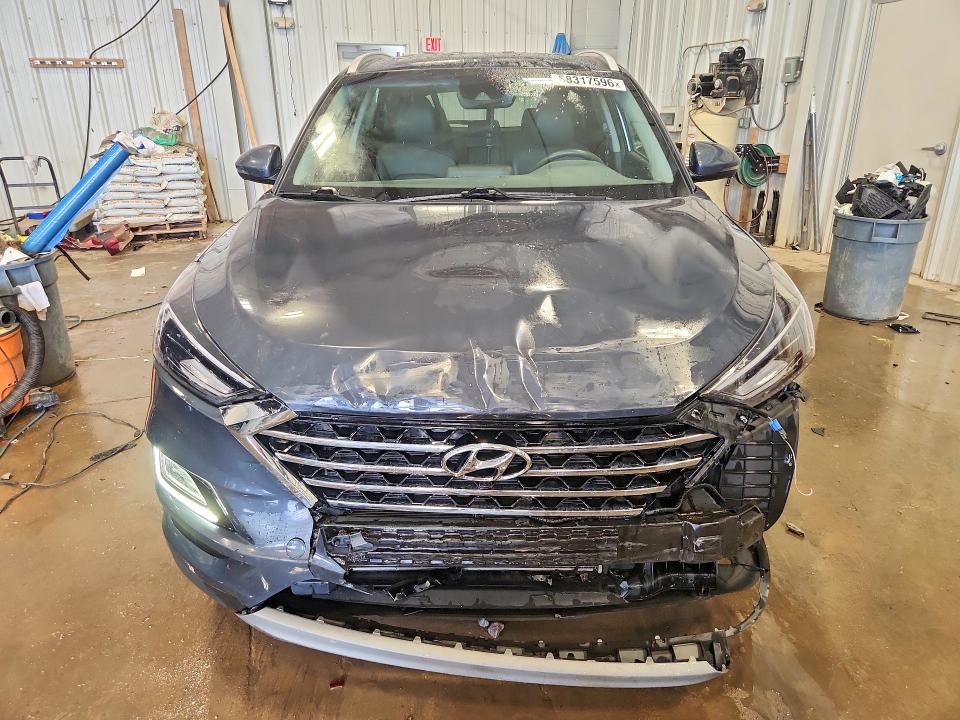 2019 Hyundai Tucson VIN KM8J3CAL0KU901284 COPART salvage auction — FRONT END, Wi - Certificate Of Title, sold $4,600 on 2026-07-27 (photo 5)