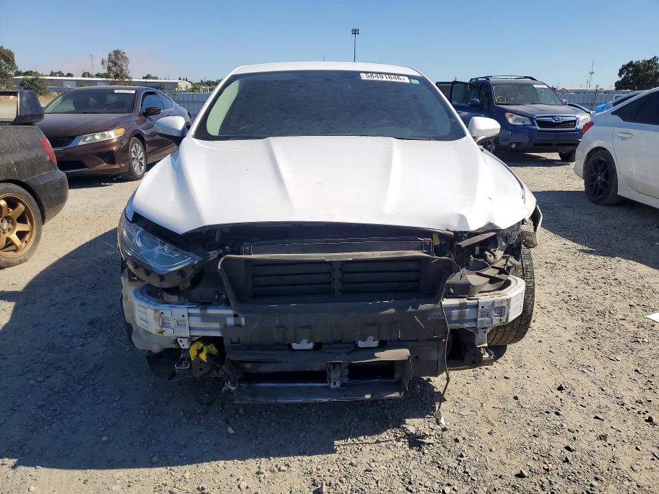 2018 Ford Fusion VIN 3FA6P0LU8JR232650 COPART salvage auction — FRONT END, Ca - Salvage Certificate, sold $1,150 on 2026-07-02 (photo 5)