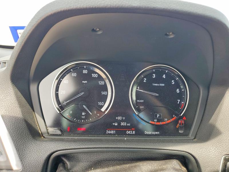2018 BMW 2er VIN WBA2M7C55JVA97648 COPART salvage auction — WATER/FLOOD, Tx - Salvage Title-Flood Damage, sold $7,200 on 2026-07-14 (photo 9)