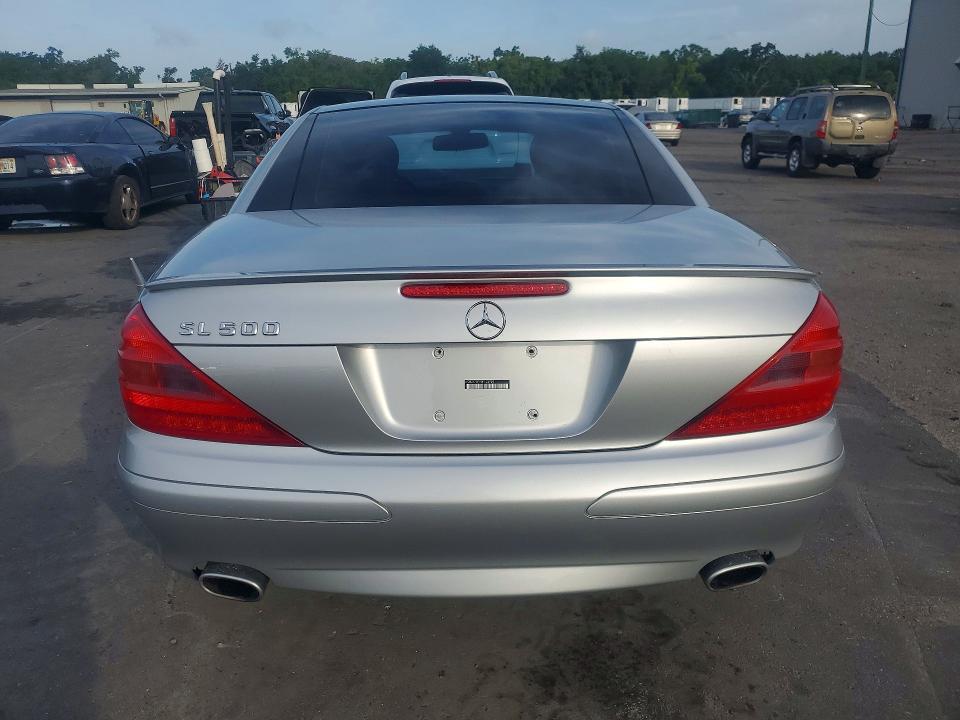 2005 Mercedes-benz Sl-class VIN WDBSK75F95F103929 COPART salvage auction — NORMAL WEAR, Fl - Certificate Of Title, sold $7,550 on 2026-07-07 (photo 6)