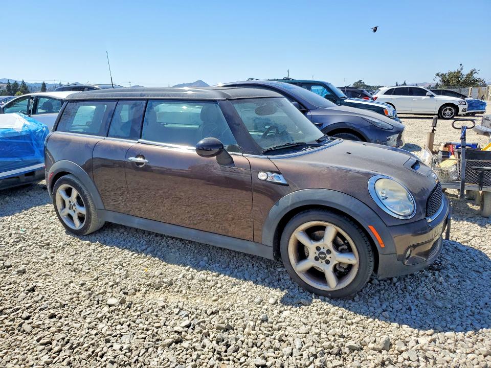 2008 Mini Cooper VIN WMWMM33548TP89226 COPART salvage auction — SIDE, CA - SALVAGE CERTIFICATE, sold $60 on 2026-07-21 (photo 4)