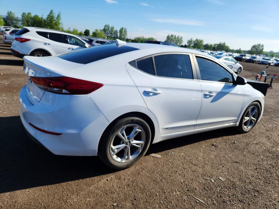 2018 Hyundai Elantra VIN KMHD84LF8JU615869 COPART salvage auction — FRONT END, ON - PERMIT NO BRAND - UNFIT, sold $3,000 on 2026-07-07 (photo 3)