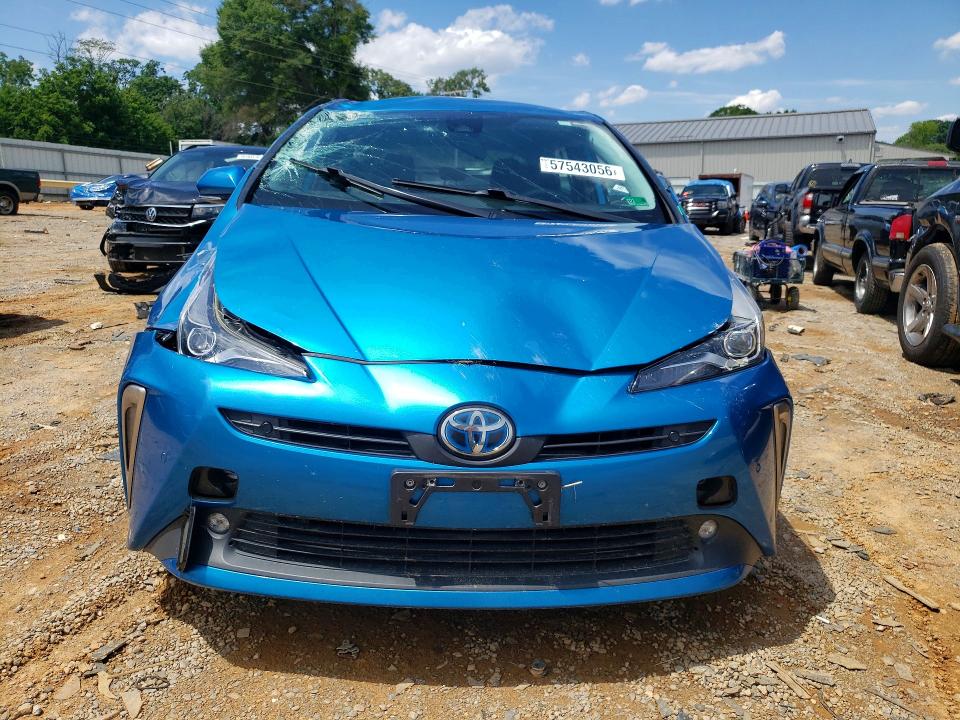2019 Toyota VIN JTDL9RFU8K3007247 COPART salvage auction — ROLLOVER, VA - CERTIFICATE OF TITLE, sold $150 on 2026-07-31 (photo 5)