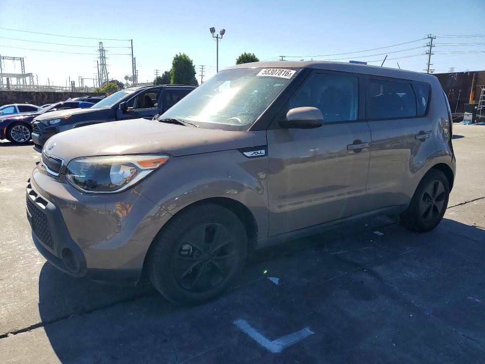 2015 Kia VIN KNDJN2A23F7150878 COPART salvage auction — REAR END, Ca - Salvage Certificate, sold $1,550 on 2026-07-10 (photo 1)