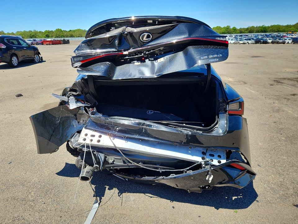 2024 Lexus Is VIN JTHGZ1E27R5036321 COPART salvage auction — REAR END, NY - MV-907A SALVAGE CERTIFICATE, sold $6,900 on 2026-07-27 (photo 6)
