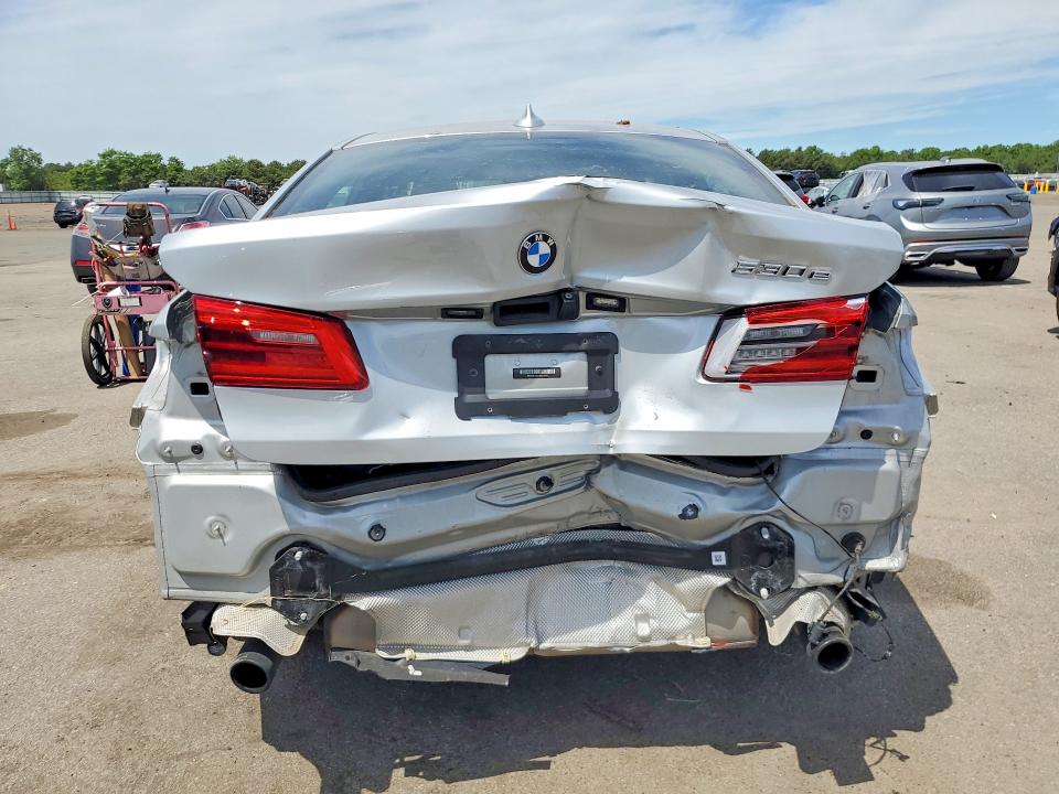 2018 BMW 5er VIN WBAJB1C50JG624222 COPART salvage auction — REAR END, Ny - Mv-907A Salvage Certificate, sold $7,400 on 2026-07-20 (photo 6)