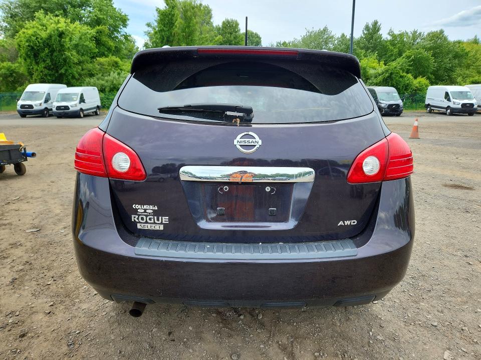 2015 Nissan Rogue VIN JN8AS5MV1FW760384 COPART salvage auction — ALL OVER, CT - CERT OF TITLE-SALVAGE, sold $450 on 2026-07-02 (photo 6)
