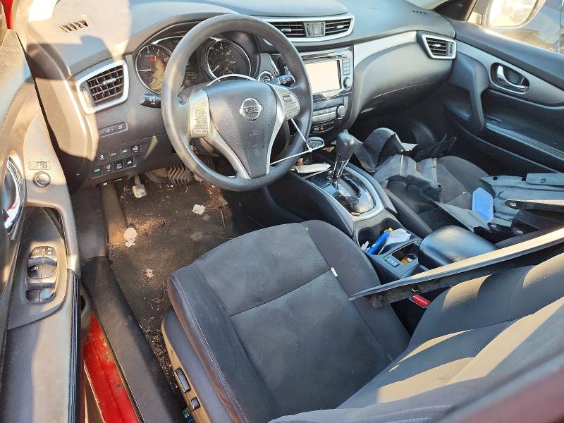 2016 Nissan Rogue VIN KNMAT2MVXGP621809 COPART salvage auction — FRONT END, Va - Certificate Of Title, sold $250 on 2026-07-21 (photo 8)
