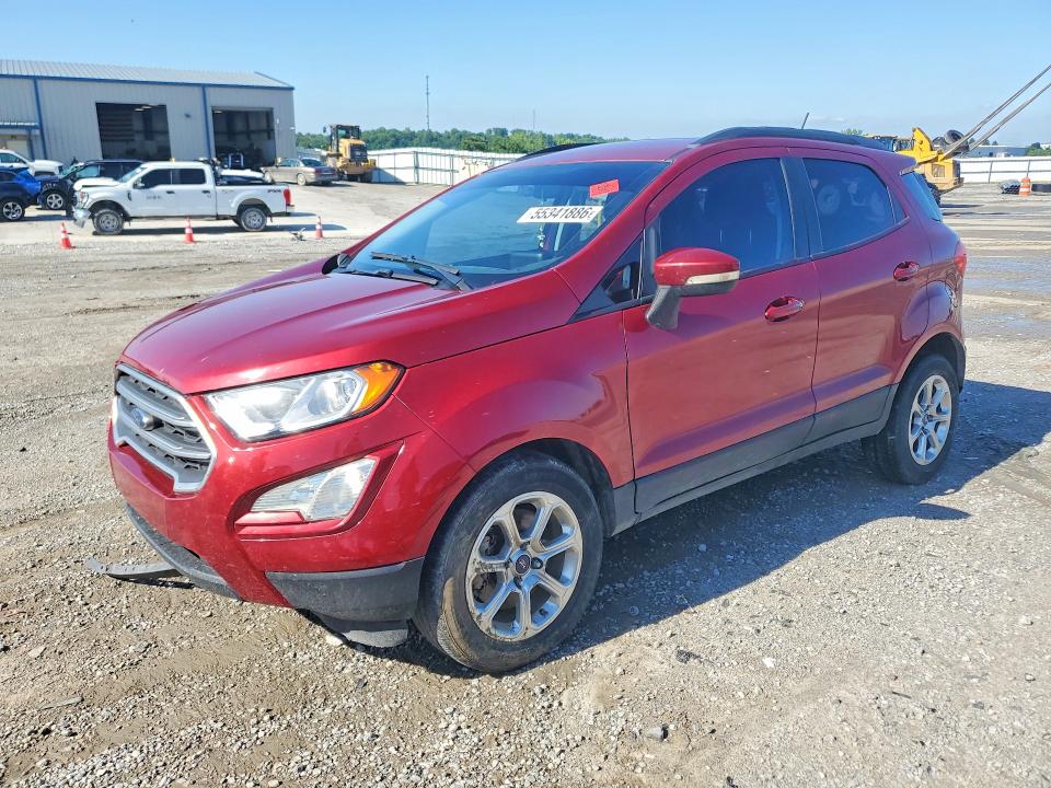 2018 Ford Ecosport VIN MAJ3P1TE4JC215621 COPART salvage auction — FRONT END, Ky - Cert Of Title-Salvage, sold $1,450 on 2026-07-09 (photo 1)