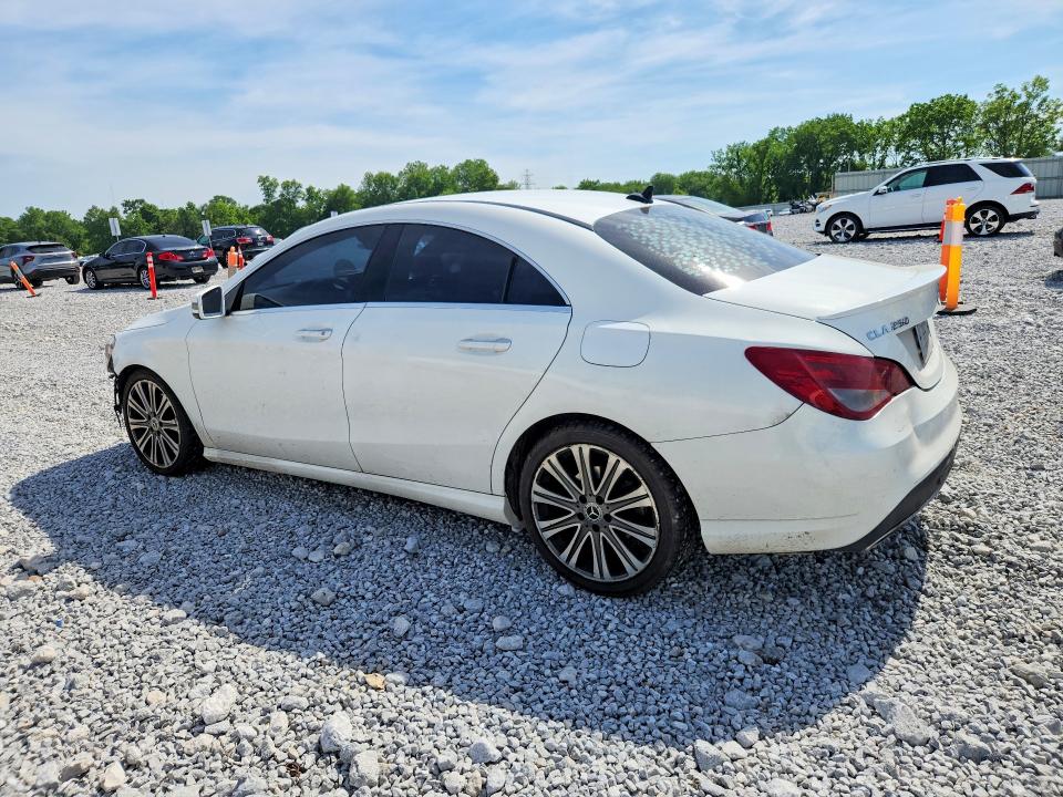 2018 Mercedes-benz Cla-klasse VIN WDDSJ4EB8JN669912 COPART salvage auction — FRONT END, Oh - Cert Of Title-Salvage, sold $3,950 on 2026-07-07 (photo 2)