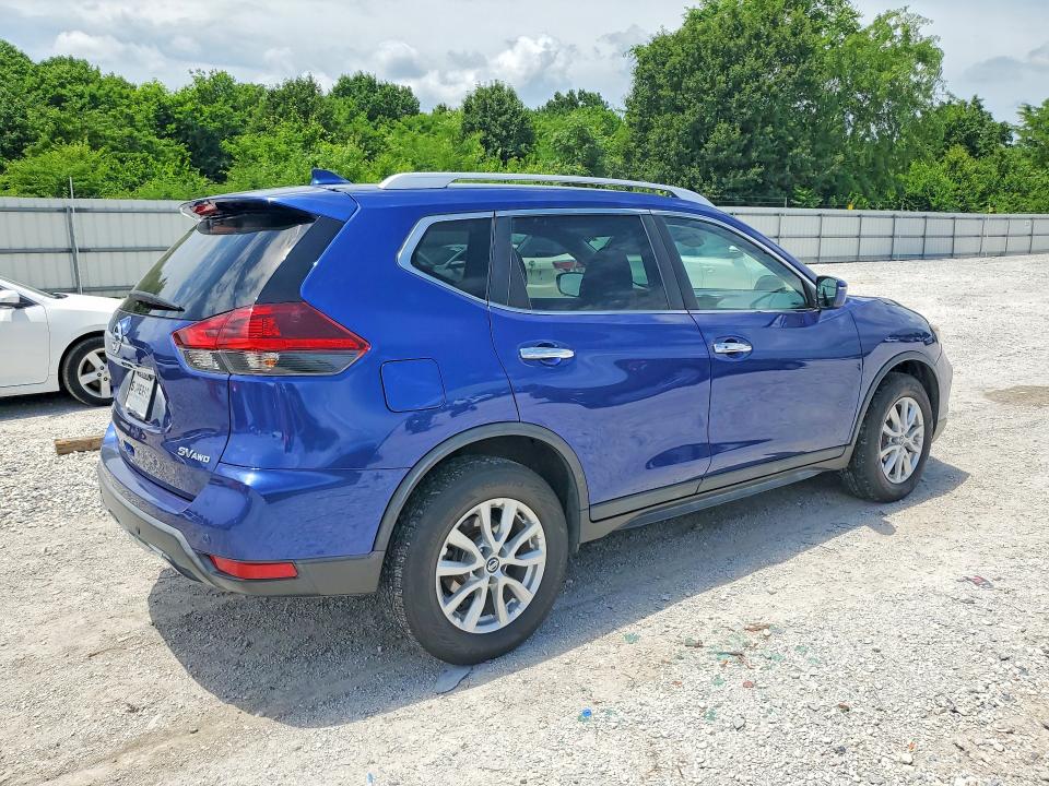 2019 Nissan Rogue VIN KNMAT2MV7KP537925 COPART salvage auction — HAIL, AR - CERT OF TITLE-SALVAGE, sold $40 on 2026-07-29 (photo 3)