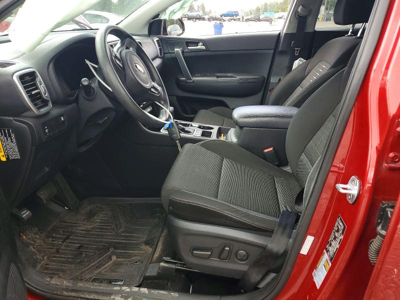 2019 Kia Sportage VIN KNDPMCAC9K7547758 COPART salvage auction — FRONT END, Salvage Title, sold $200 on 2026-07-21 (photo 7)
