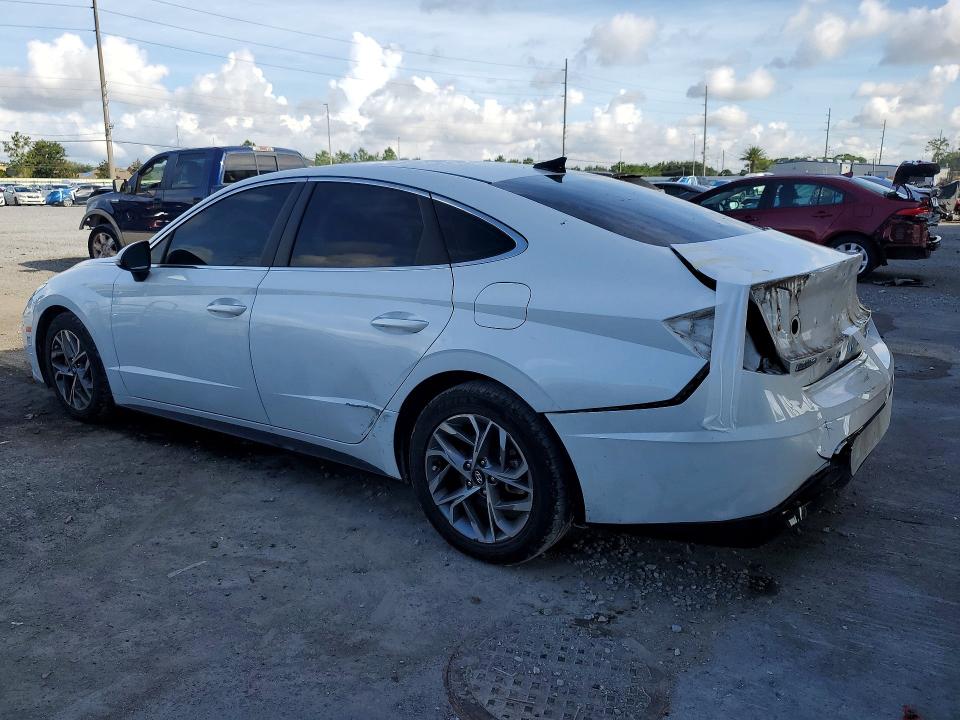 2020 Hyundai Sonata VIN 5NPEF4JA8LH013010 COPART salvage auction — REAR END, Fl - Cert Of Title Slvg Rebuildable, sold $3,550 on 2026-07-24 (photo 2)