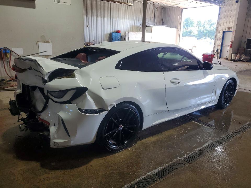2021 BMW M4 VIN WBA13AR07MCF69615 COPART salvage auction — REAR END, Pa - Certificate Of Salvage, sold $15,000 on 2026-08-23 (photo 3)