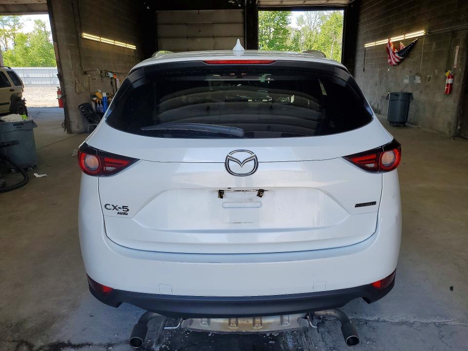 2021 Mazda Cx-5 VIN JM3KFBDM8M1360558 COPART salvage auction — FRONT END, Ny - Mv-907A Salvage Certificate, sold $3,100 on 2026-07-13 (photo 6)