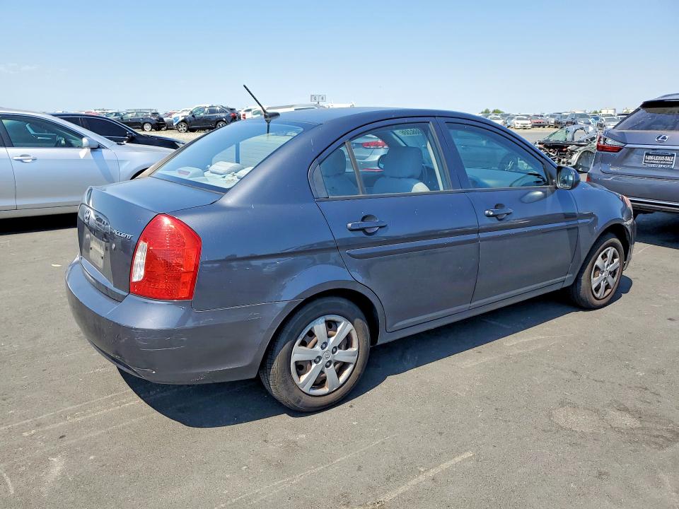 2011 Hyundai Accent VIN KMHCN4AC8BU612579 COPART salvage auction — SIDE, Ca - Salvage Certificate, sold $850 on 2026-07-06 (photo 3)