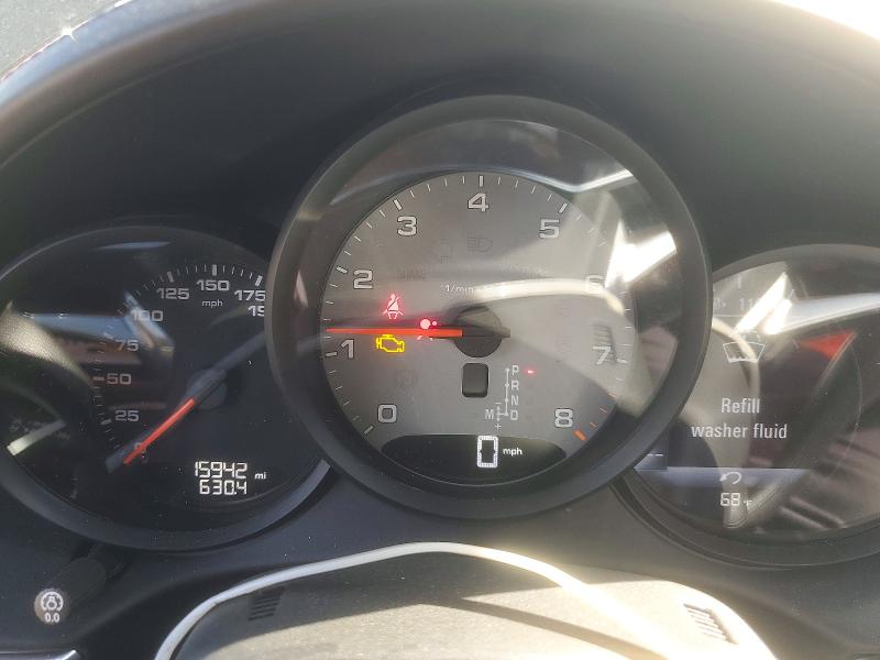 2021 Porsche Boxster VIN WP0CB2A84MS225121 COPART salvage auction — FRONT END, Fl - Cert Of Title Slvg Rebuildable, sold $22,500 on 2026-08-24 (photo 9)