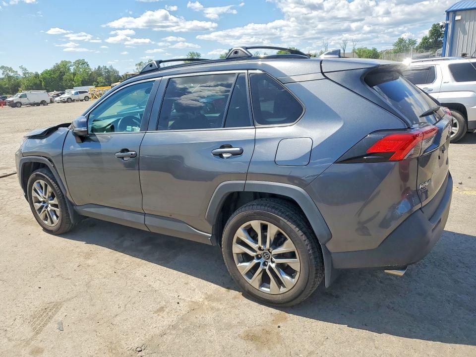 2019 Toyota Rav 4 VIN 2T3A1RFV5KC059571 COPART salvage auction — FRONT END, PA - CERTIFICATE OF SALVAGE, sold $9,300 on 2026-07-02 (photo 2)