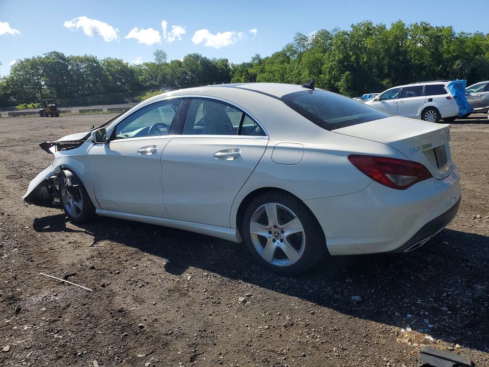 2018 Mercedes-benz Cla-klasse VIN WDDSJ4GB8JN606127 COPART salvage auction — FRONT END, Ct - Cert Of Title-Salvage, sold $2,200 on 2026-07-09 (photo 2)