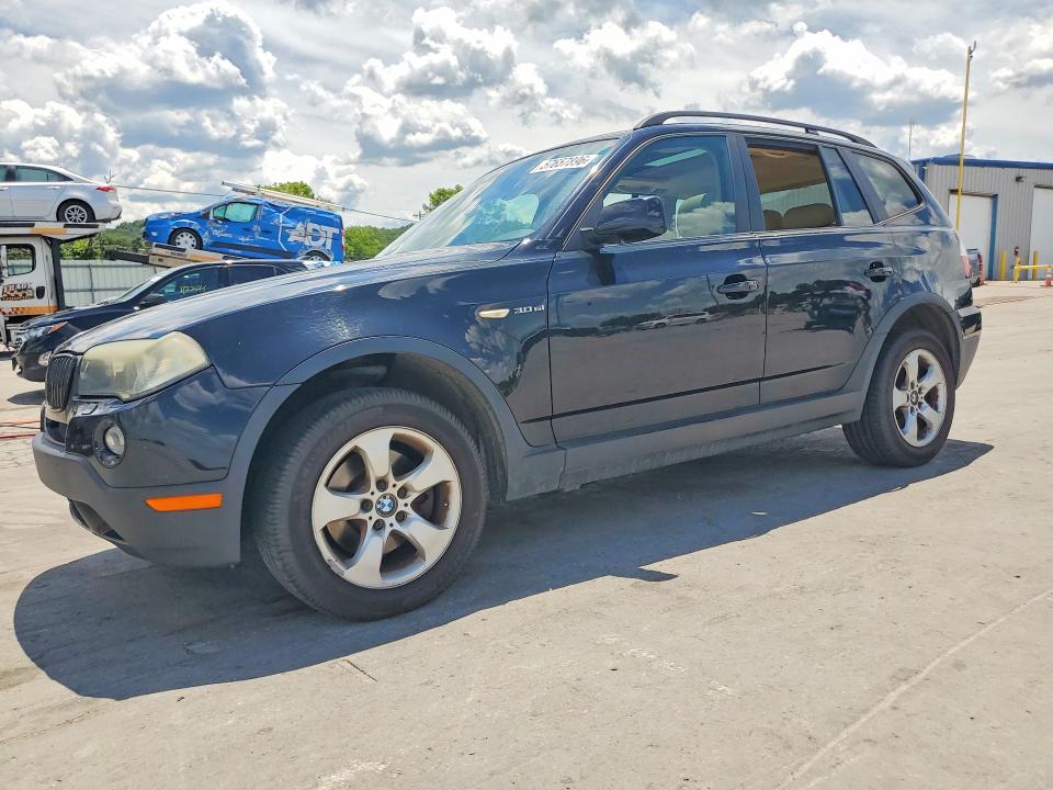 2007 BMW X3 VIN WBXPC93447WF01835 COPART salvage auction — SIDE, TN - SALVAGE CERTIFICATE, sold $650 on 2026-07-13 (photo 1)