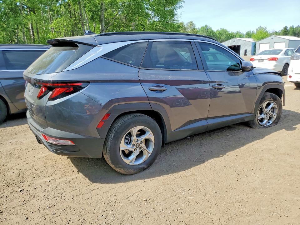 2024 Hyundai Tucson VIN KM8JBCDE6RU306501 COPART salvage auction — FRONT END, On - Permit Salvage, sold $6,800 on 2026-07-07 (photo 3)