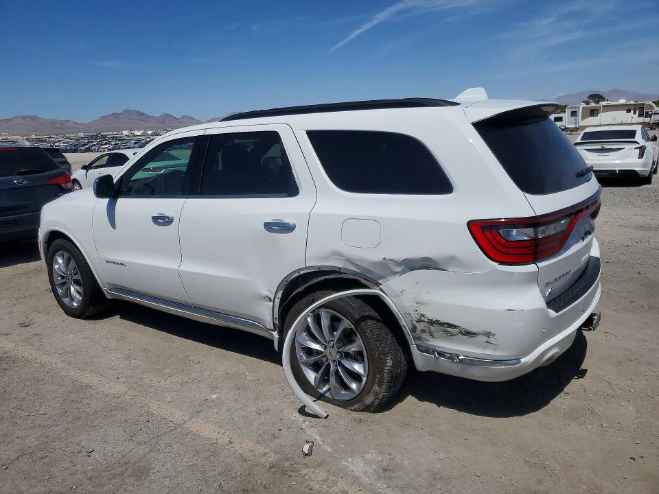 2022 Dodge Durango VIN 1C4SDJET5NC219032 COPART salvage auction — REAR END, Nv - Salvage Title, sold $15,900 on 2026-07-30 (photo 2)