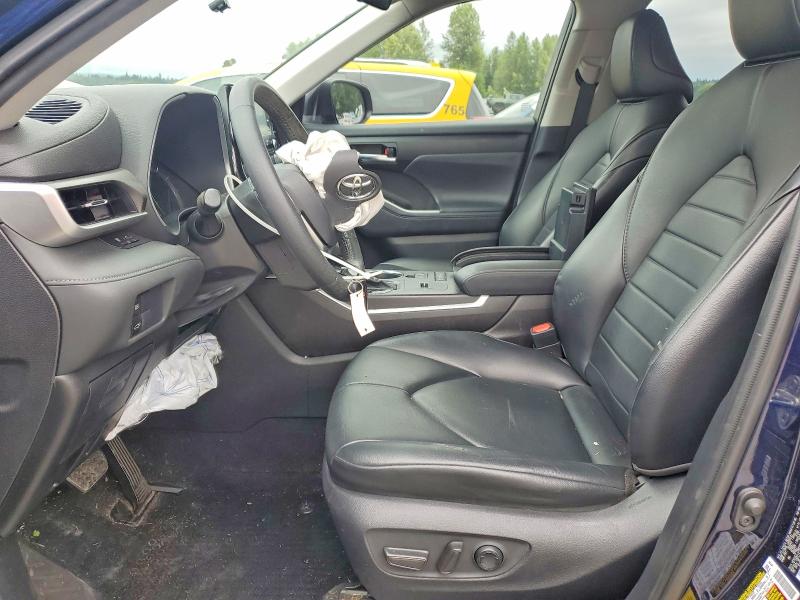 2021 Toyota Highlander VIN 5TDGBRCH3MS519139 COPART salvage auction — FRONT END, Wa - Bill Of Sale, sold $12,999 on 2026-07-27 (photo 7)
